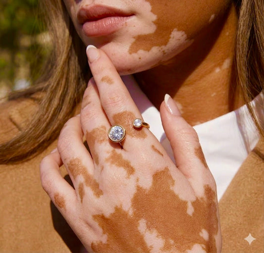Anillo "Dual Glow" – Elegancia Minimalista en Acero Quirúrgico 316L - KIKABOX