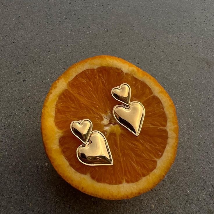 Pendientes Infinity Heart Bold – 316L - KIKABOX
