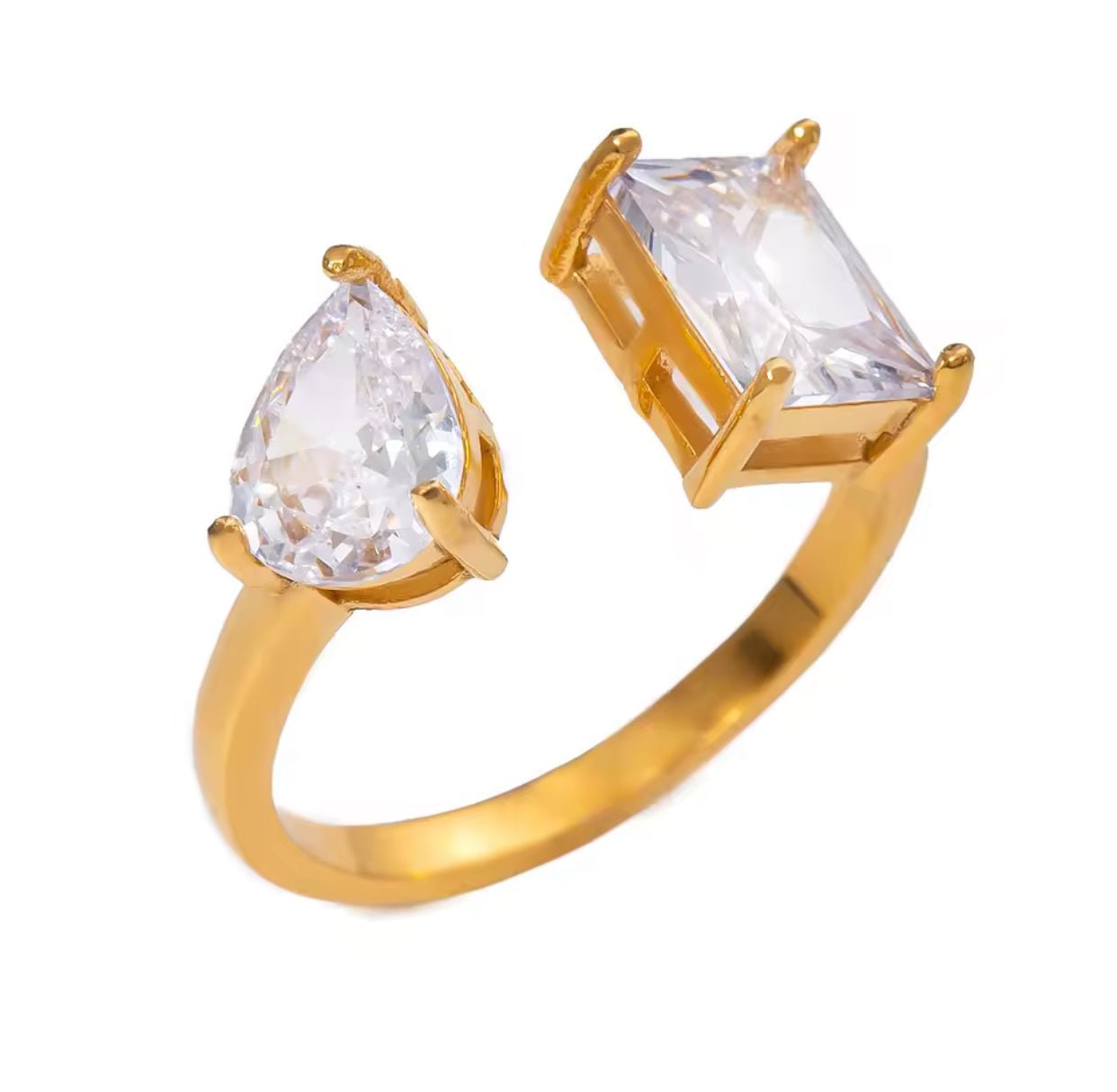 Anillo Estela Mixta - 316L - KIKABOX
