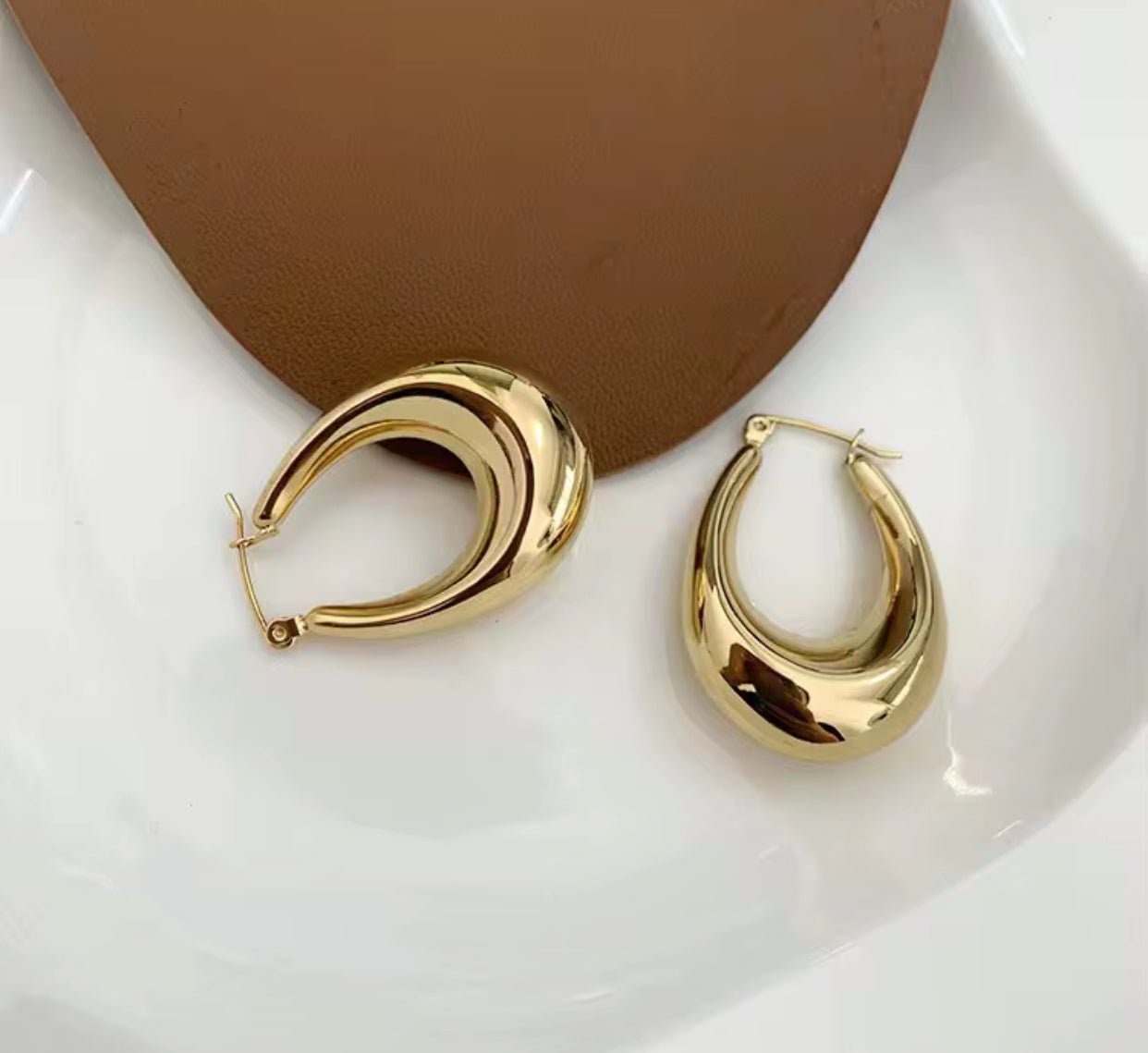 Aros Luna Bold – Acero Quirúrgico 316L - KIKABOX