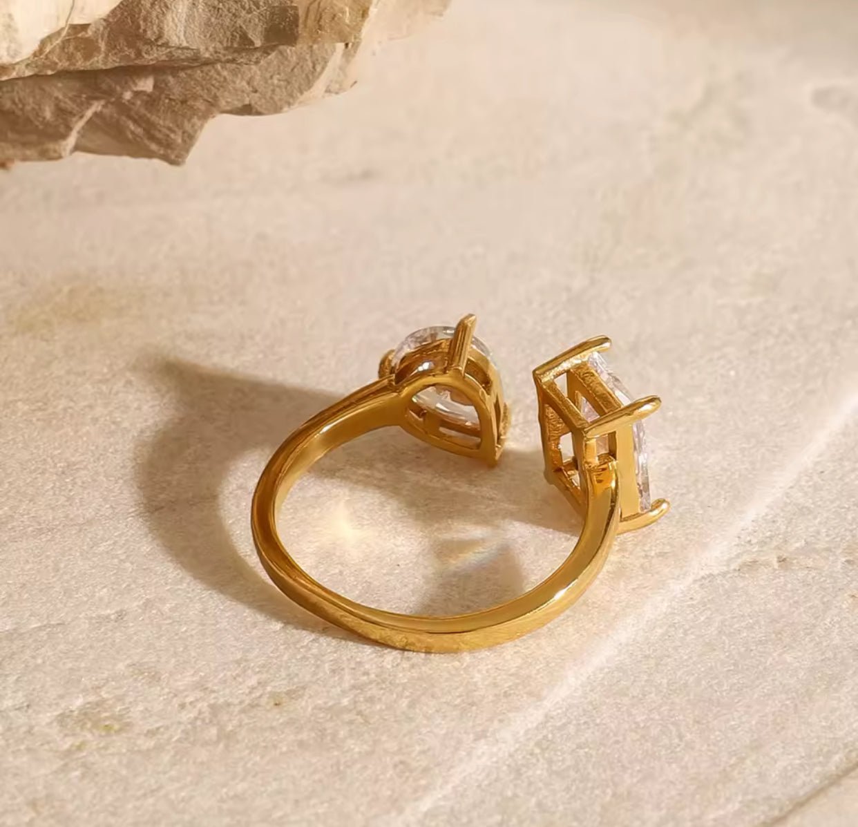 Anillo Estela Mixta - 316L - KIKABOX