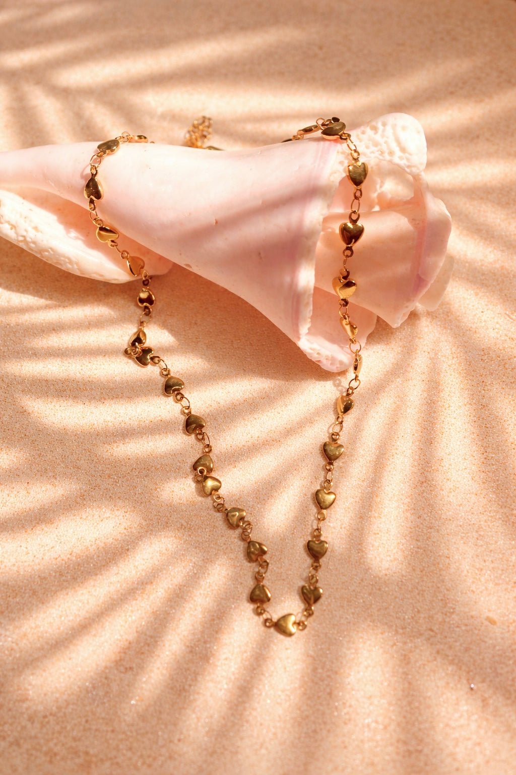 Choker "Amour Infini" – Cadena de Corazones en Acero Quirúrgico 316L - KIKABOX