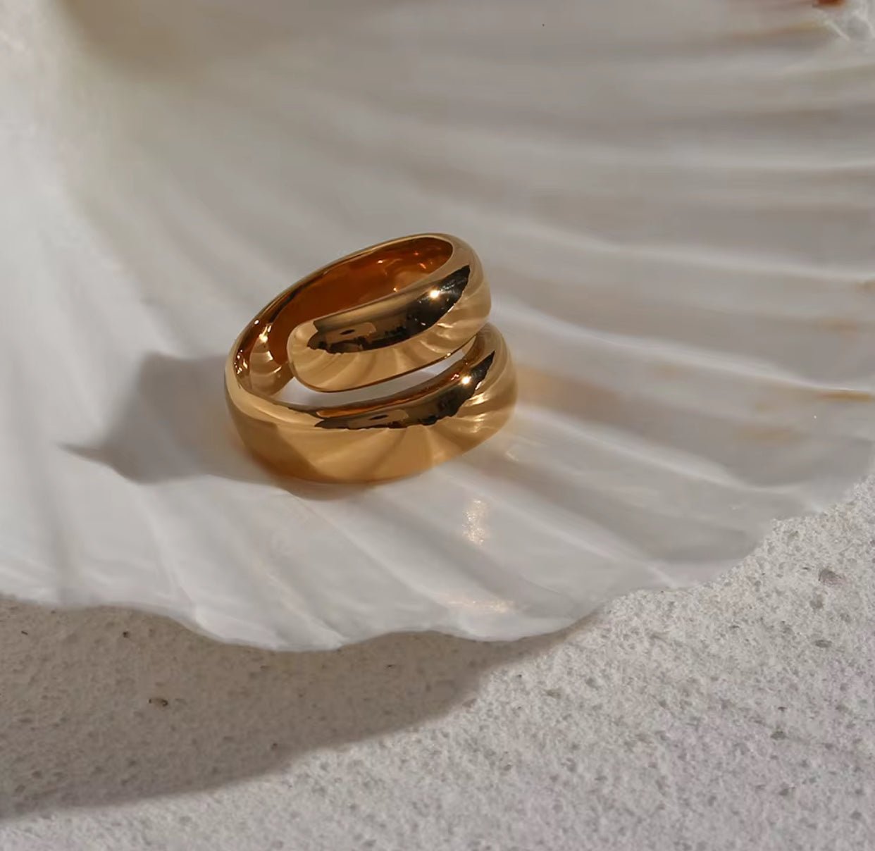 Anillo Dúo Bold 316L - KIKABOX